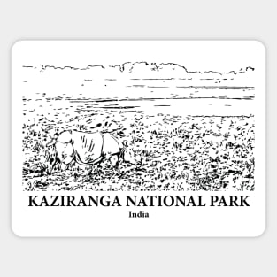 Kaziranga National Park - India Magnet